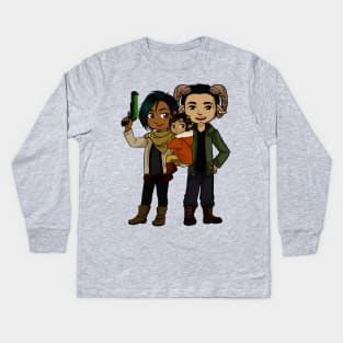 Saga - Alana, Marko and Hazel 2 Kids Long Sleeve T-Shirt